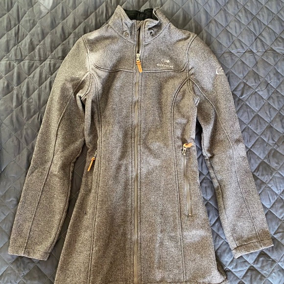 EIDER lightweight fleece & wool parka - Picture 2 of 10